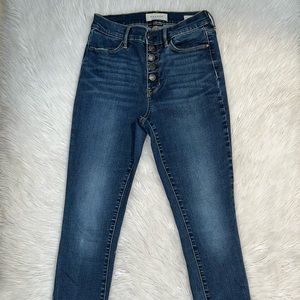 PacSun Women’s “Power Super Stretch” Dark Wash High Waist Jeans Size 26
